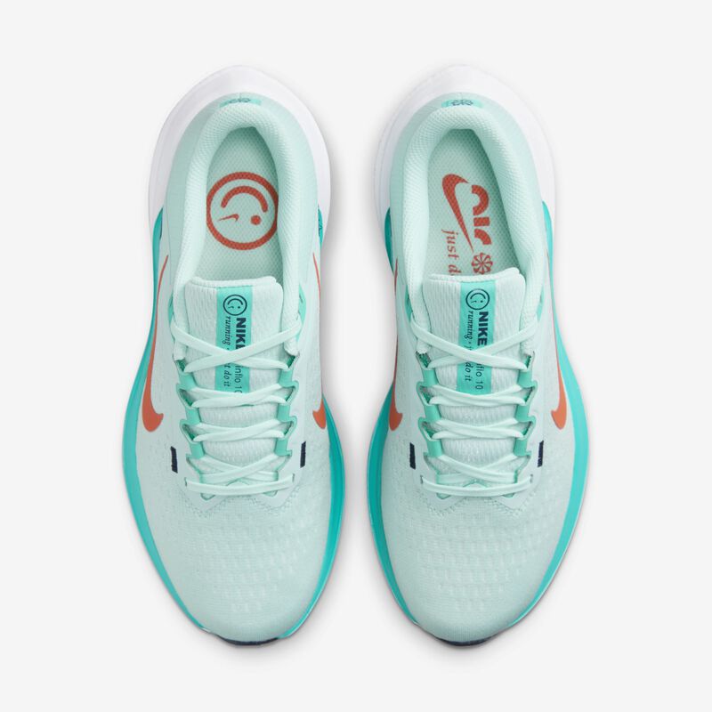 Nike Winflo 10, Jade hielo/Jade claro/Blanco/Rojo Picante, hi-res