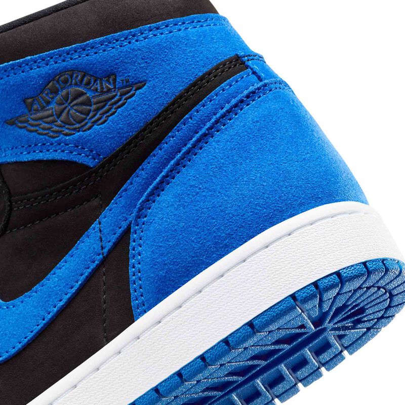Air Jordan 1 Retro High OG, Negro/Azul real/Blanco, hi-res
