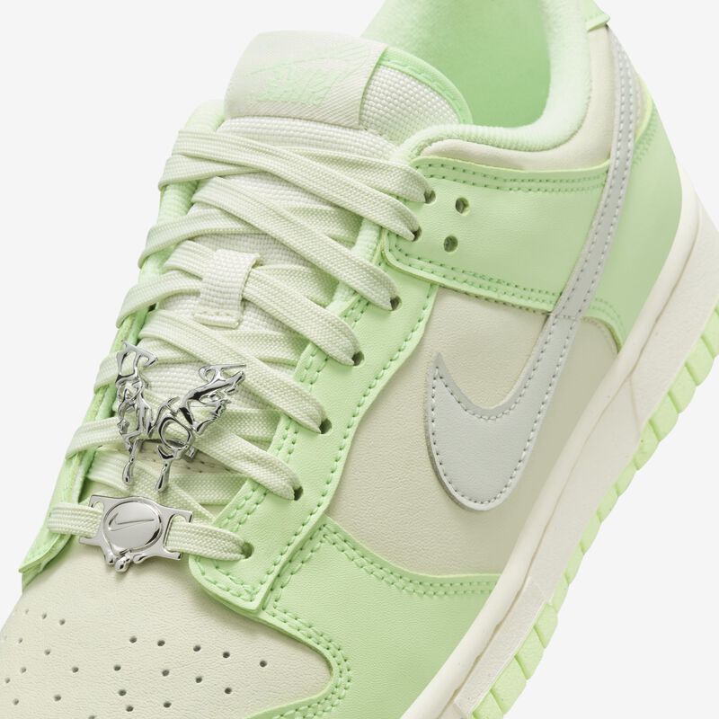 Nike Dunk Low Next Nature SE, Vidrio marino/Verde vapor/Vela/Plata claro, hi-res