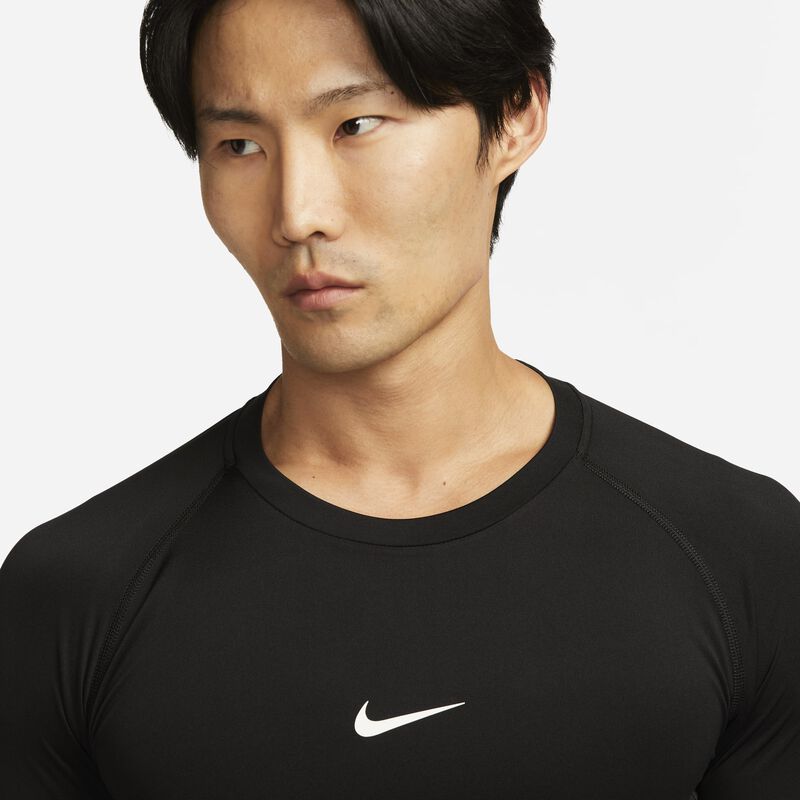 Nike Pro, Negro/Blanco, hi-res