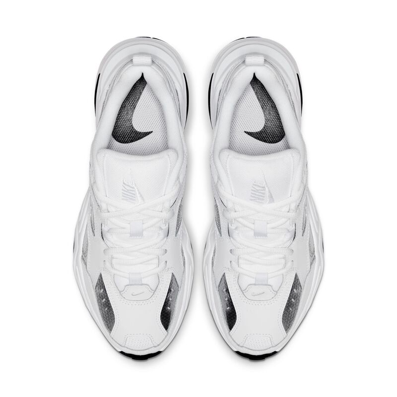 Nike M2K Tekno Essential, Blanco/Blanco-Met&aacute;lico Plateado-Negro, hi-res