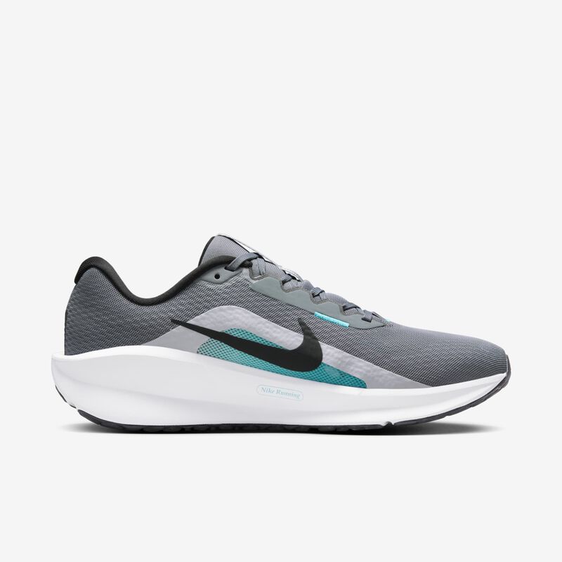 Nike Downshifter 13, Cactus Gris Frío/Negro Polvoriento, hi-res