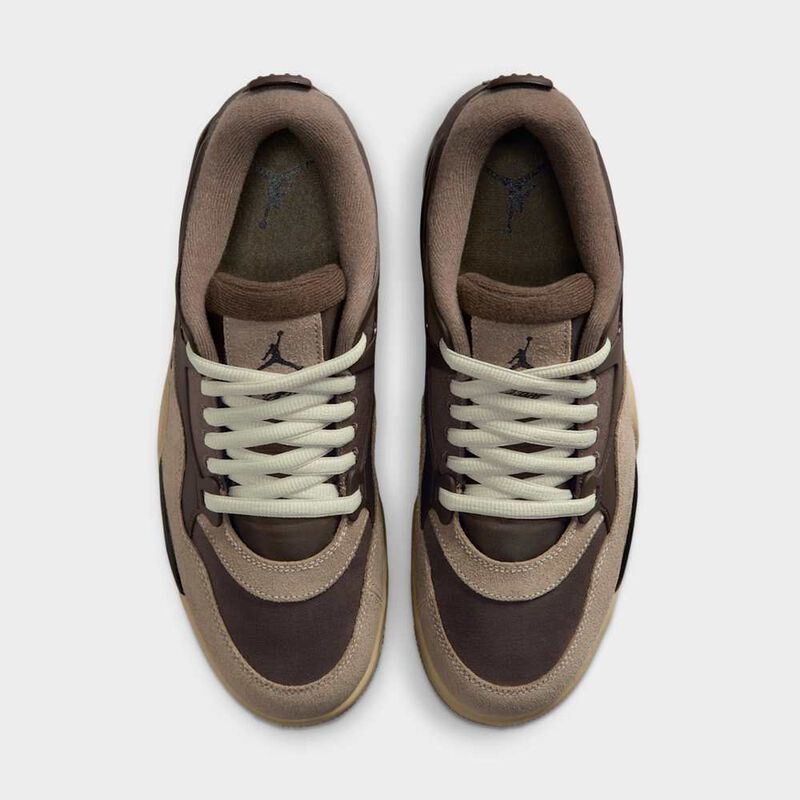 Air Jordan 4 RM, Mineral de hierro/Marr&oacute;n barroco/Hueso claro/Oliva medio, hi-res