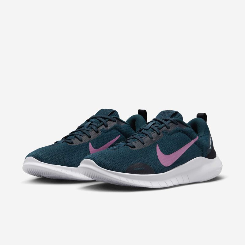 Nike Flex Experience Run 12, Azul Marino Blindado/Negro/Gris Fútbol/Polvo Ciruela, hi-res