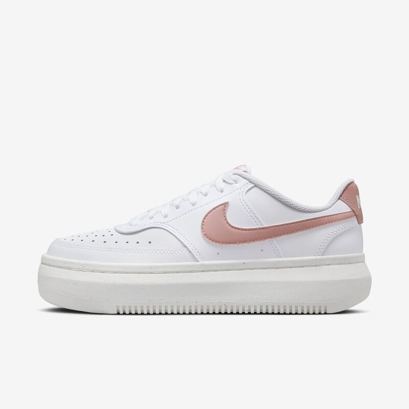 Nike Court Vision Alta, Blanco/Vela/Rojo Nebulosa, hi-res