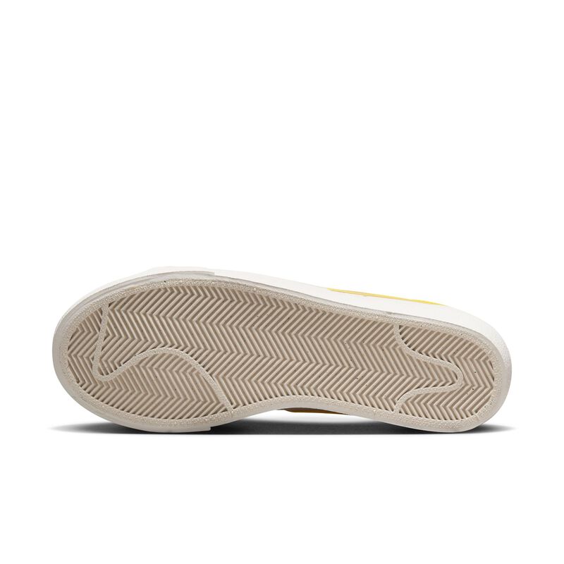 Nike Blazer Low Platform, Vela/Marfil Pálido/Azufre Vivo, hi-res