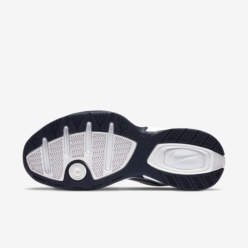 Nike Air Monarch IV, Blanco/Plata Metalizado, hi-res