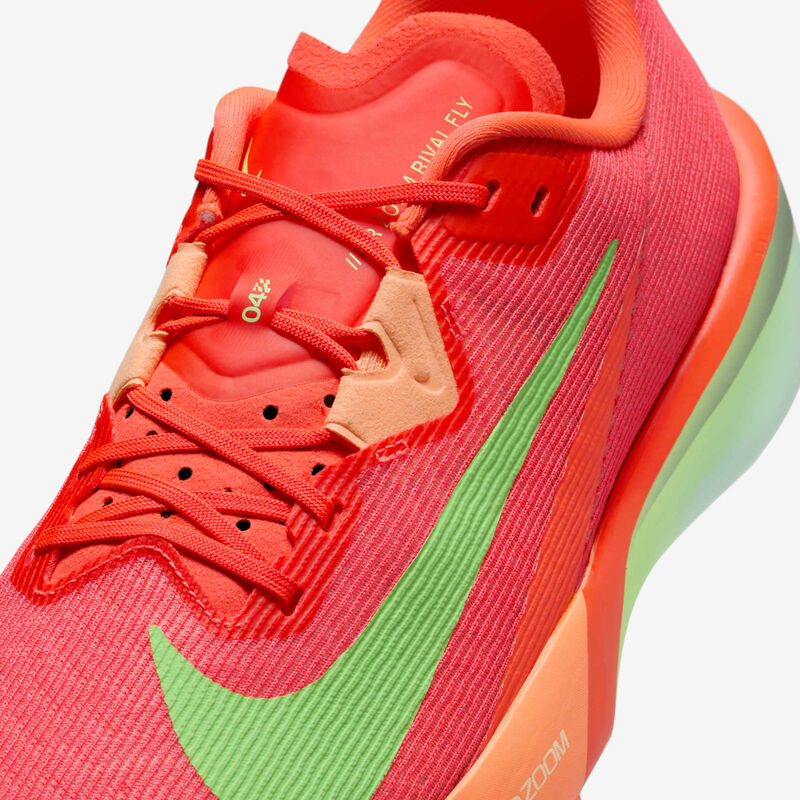 Nike Rival Fly 4, Carmesí Brillante/Hipernaranja/Espuma Menta/Morado Cueva, hi-res