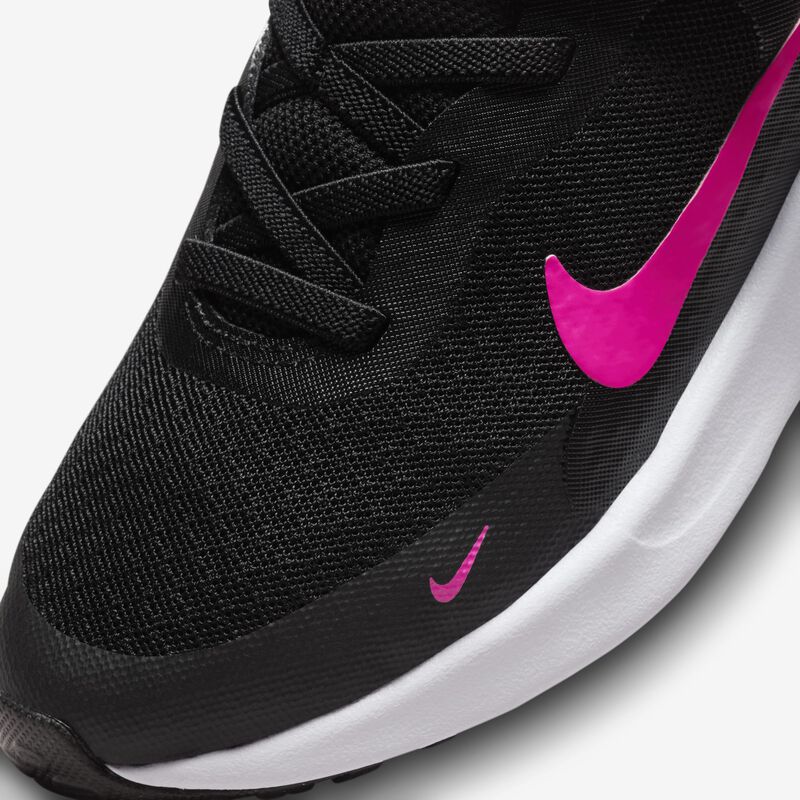 Nike Revolution 7, Negro/Blanco/Hiperrosa, hi-res
