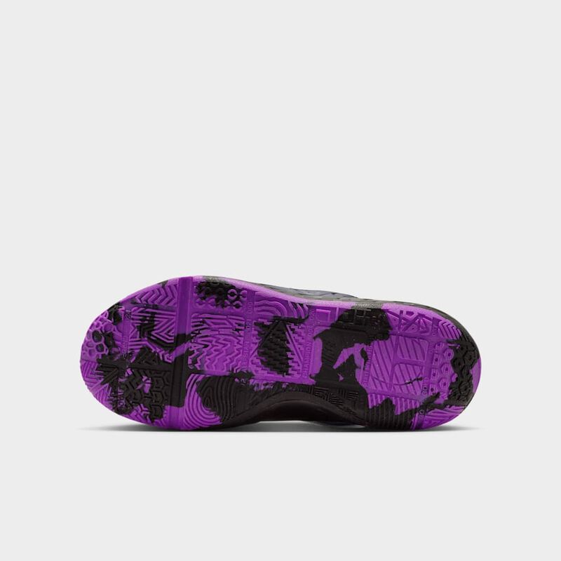 Nike Team Hustle D 12, Azul vacío/Negro/Verde strike/Morado vivo, hi-res