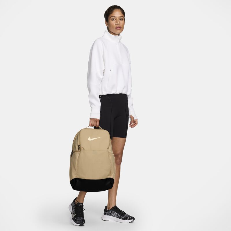 Nike Brasilia 9.5, Sésamo/Negro/Marfil Pálido, hi-res