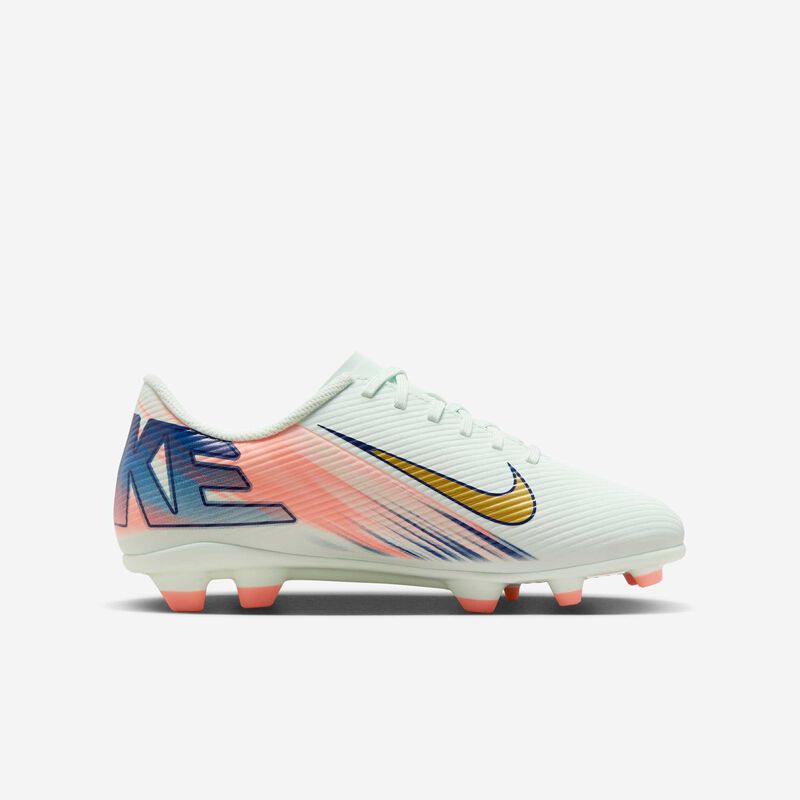 Nike Jr. Vapor 16 Club Mercurial Dream Speed, Moneda De Oro Metálico/Pulso Carmesí/Verde Pálido, hi-res