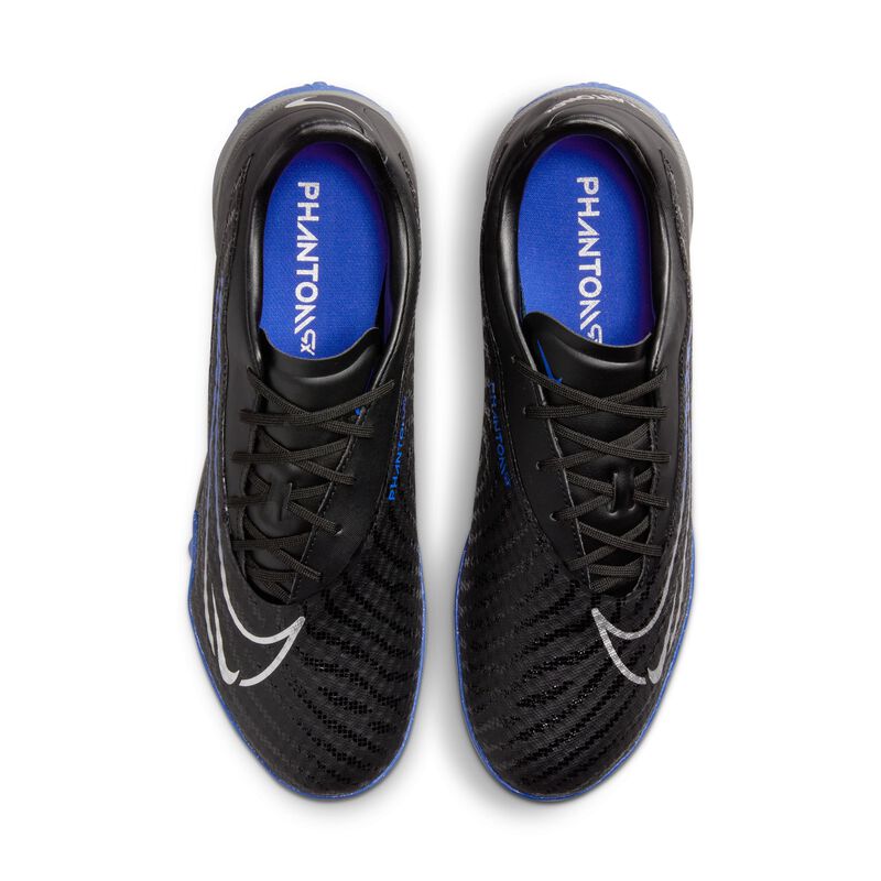 Nike Phantom GX Academy TF, Negro/Cromo-Hiper real, hi-res