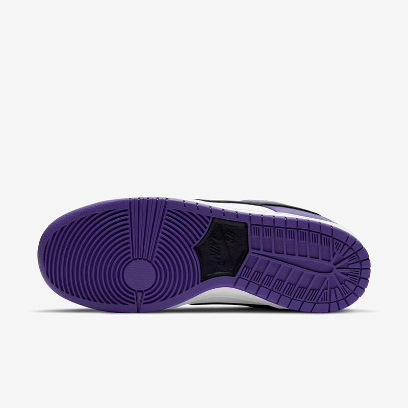Nike SB Dunk Low Pro, Morado Cancha/Blanco/Morado Cancha/Negro, hi-res