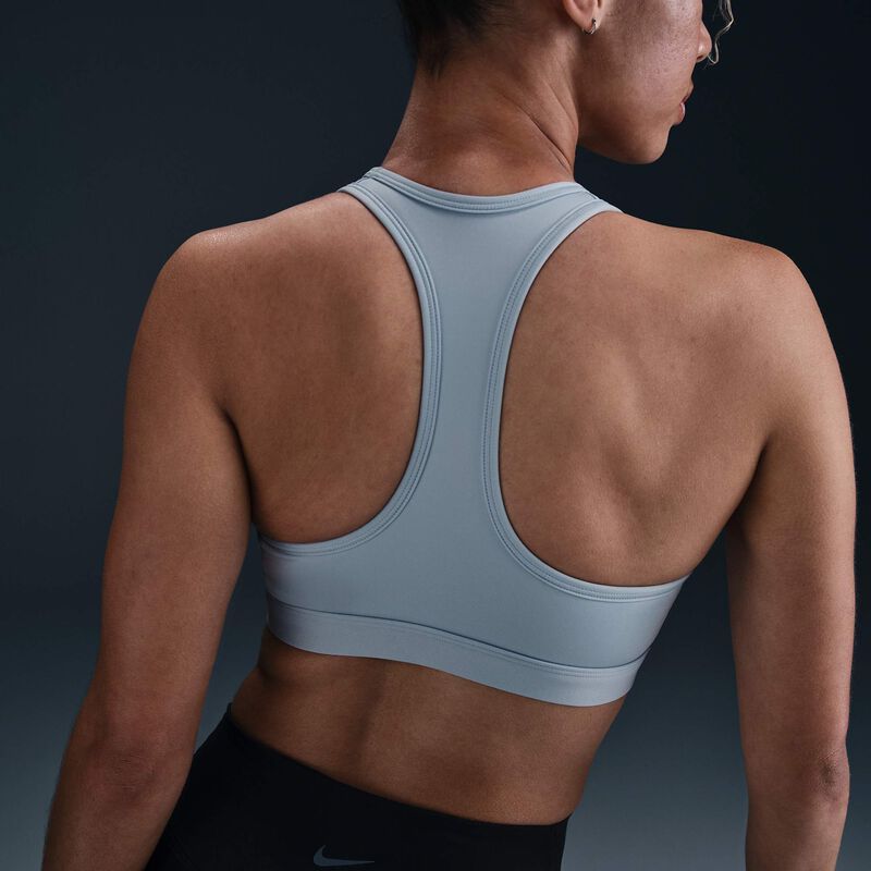 Nike Swoosh Medium Support, Azul Militar Claro/Azul Militar Claro/Blanco, hi-res