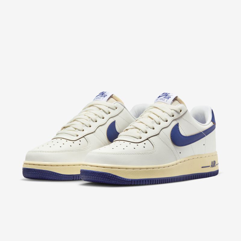 Nike Air Force 1 '07, Vela/Vainilla pálido/Gamuza dorado/Azul royal intenso, hi-res