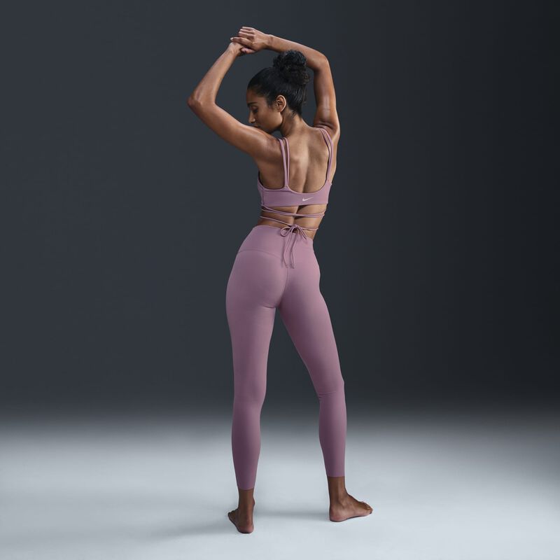 Nike Zenvy Strappy Wrap, Polvo De Ciruela/Polvo De Ciruela/Blanco, hi-res
