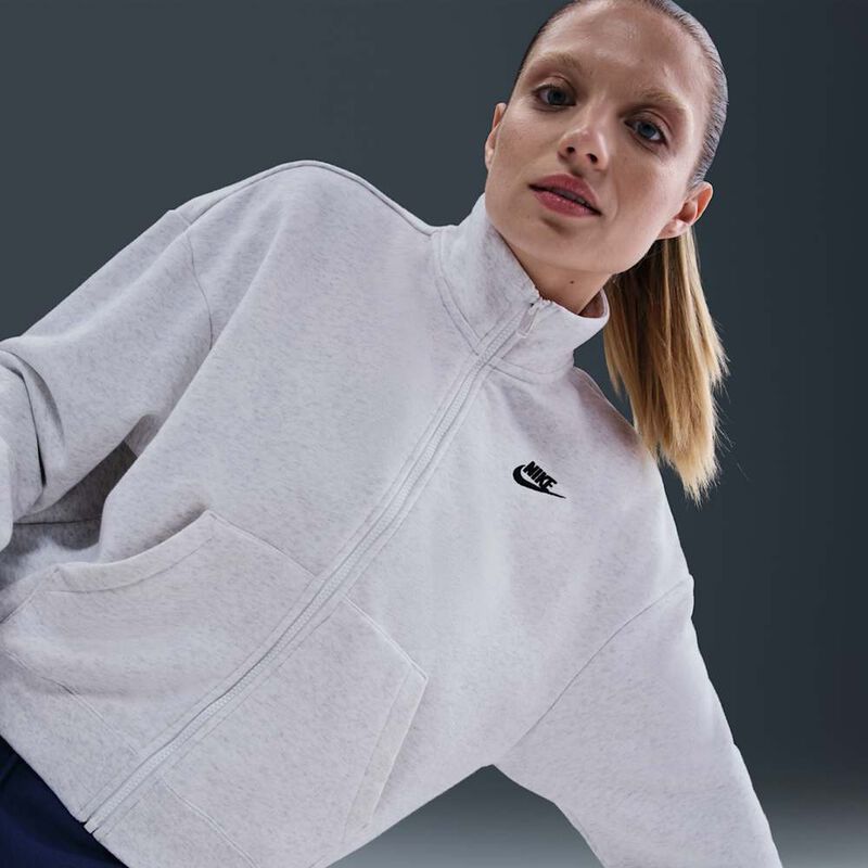 Nike Sportswear Club Fleece, Abedul jaspeado/Negro, hi-res