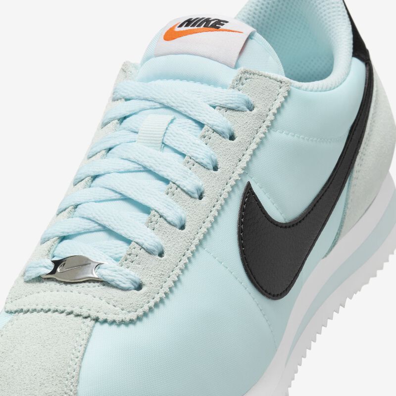 Nike Cortez Textile, Azul Glacial/Blanco/Naranja Seguridad/Negro, hi-res