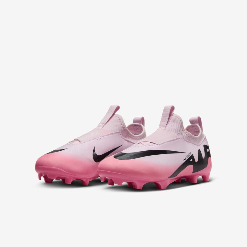 Nike Jr. Zoom Mercurial Vapor 15 Academy MG, Espuma Rosa /Negro, hi-res