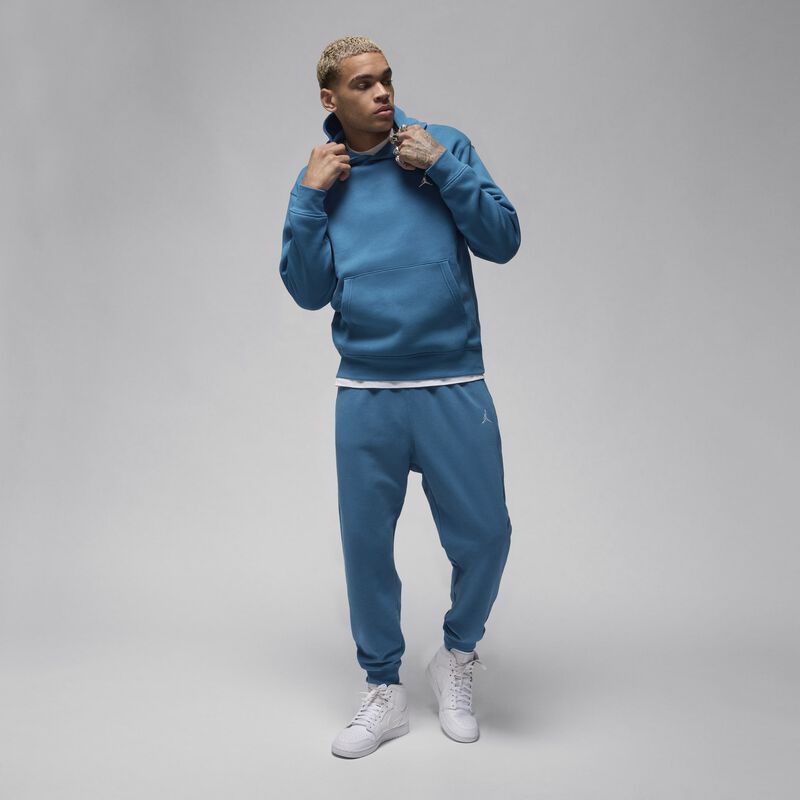 Jordan Brooklyn Fleece, Azul Industrial/Blanco, hi-res