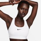 Nike Swoosh Medium Support, Blanco/Malva piedra/Negro, hi-res
