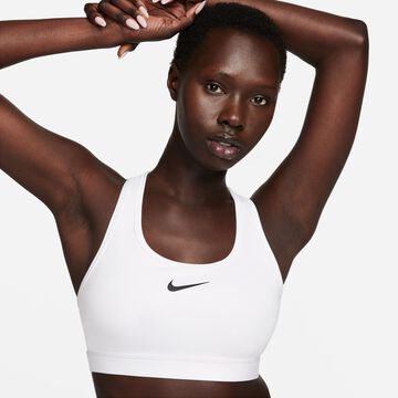 Nike Swoosh Medium Support, Blanco/Malva piedra/Negro, hi-res