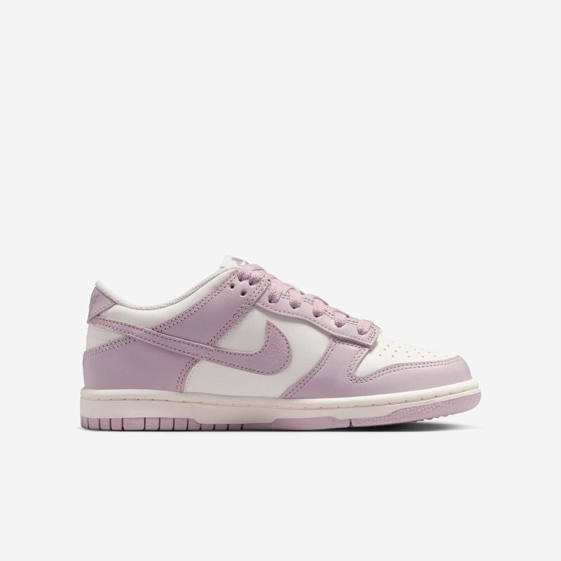 Nike Dunk Low, Vela/Piedra Enigma/Rosado Partícula, hi-res