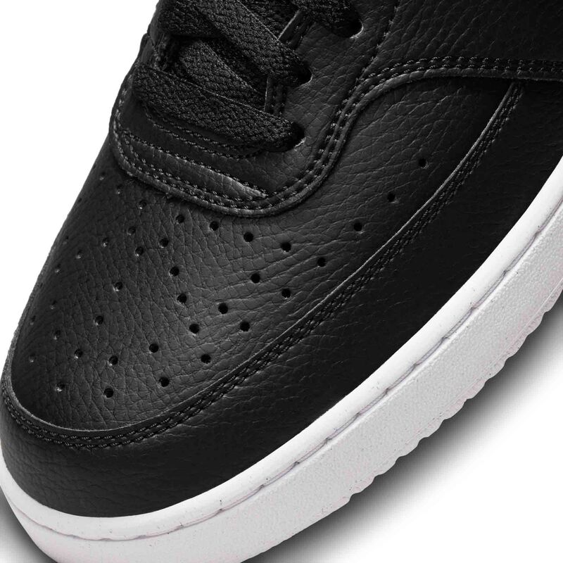 Nike Court Vision Low Next Nature, Negro/Negro/Blanco, hi-res