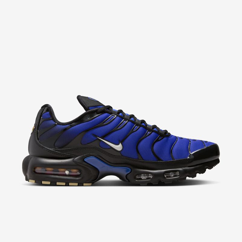 Nike Air Max Plus Premium, Negro/Azul Carrera/Obsidiana/Fantasma, hi-res
