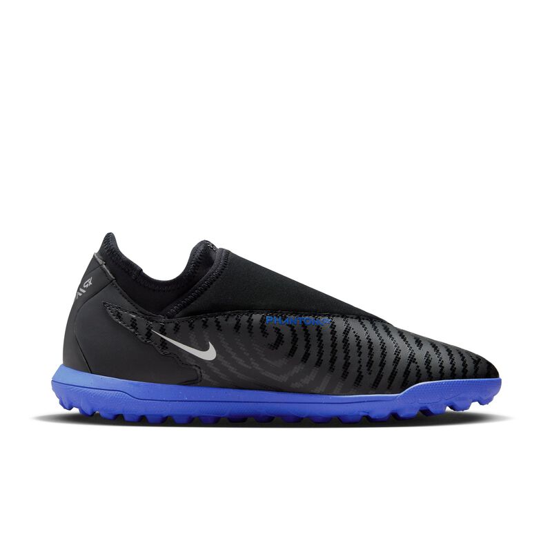 Nike Phantom GX Club Dynamic Fit TF, Negro/Hyper Royal/Chrome, hi-res