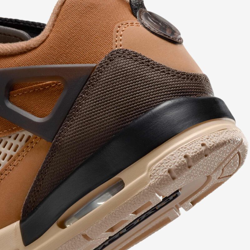Jordan Spizike Low, Lino/Barroco Marrón-Negro-Arena Ventisca, hi-res