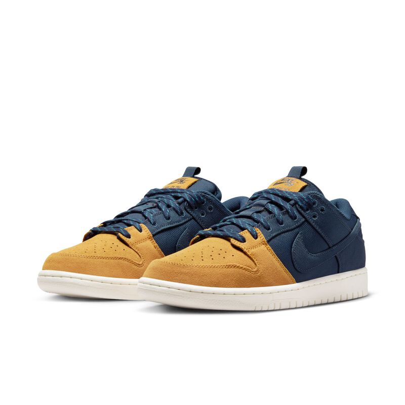Nike SB Dunk Low Pro Premium, Azul marino medianoche/Ocre del desierto/Vela/Azul marino medianoche, hi-res