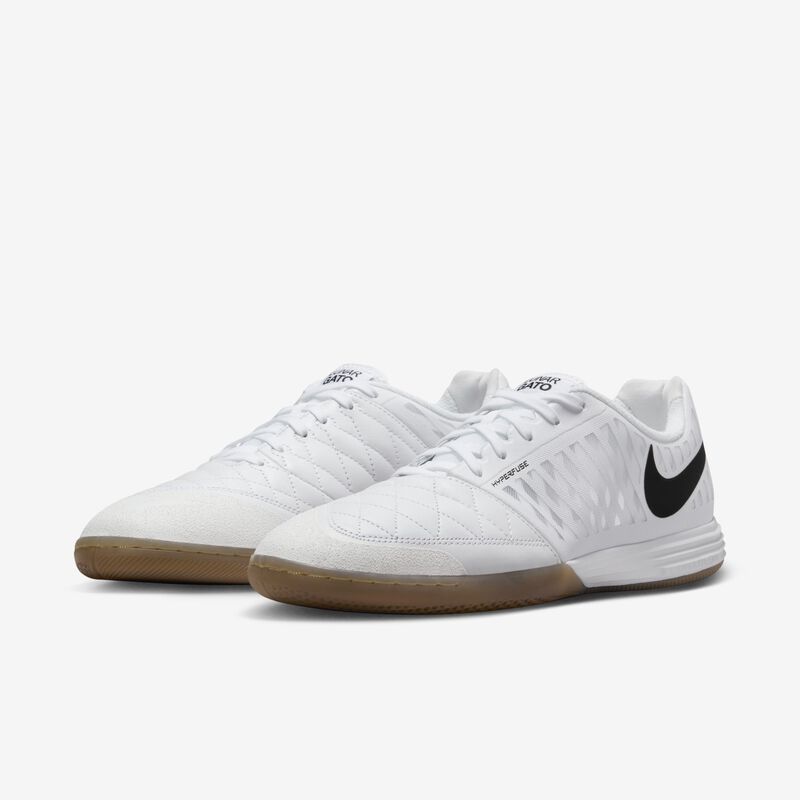 Nike Lunar Gato II IC, Blanco/Goma Marrón Claro/Blanco, hi-res
