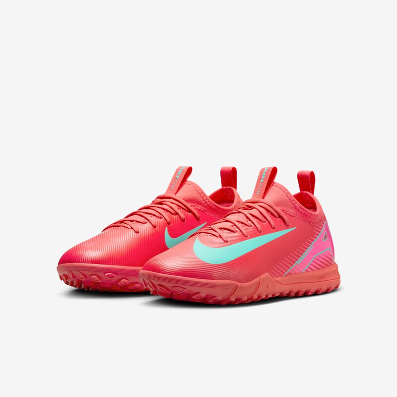 Nike Jr. Mercurial Vapor 16 Academy, Brasa Resplandor/Verde Aurora, hi-res
