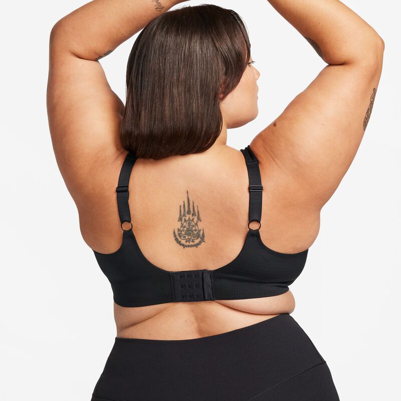 Nike Alate Coverage, Negro/Negro/Gris azulado, hi-res