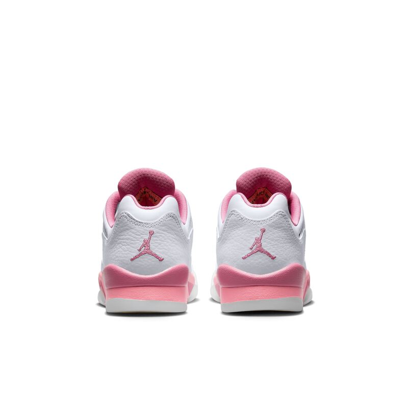 Air Jordan 5 Retro Low, Blanco/Baya del desierto/Negro/Tiza coral, hi-res