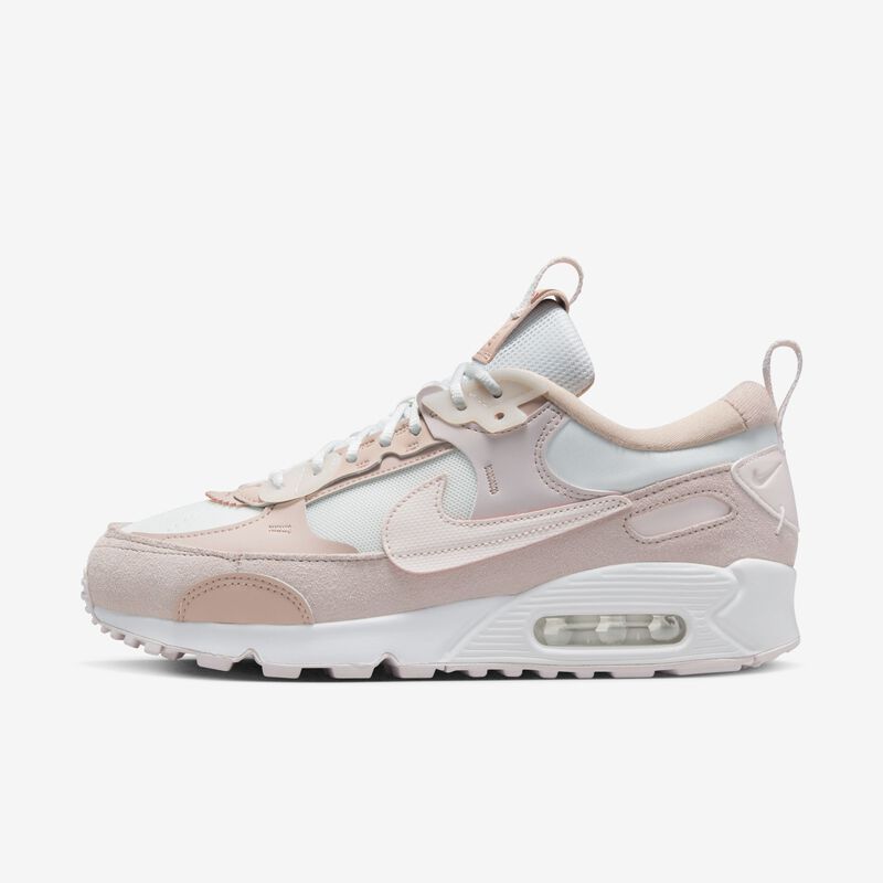 Nike Air Max 90 Futura, Blanco cumbre/Rosa ligero/Rosa Oxford/Rosa suave claro, hi-res