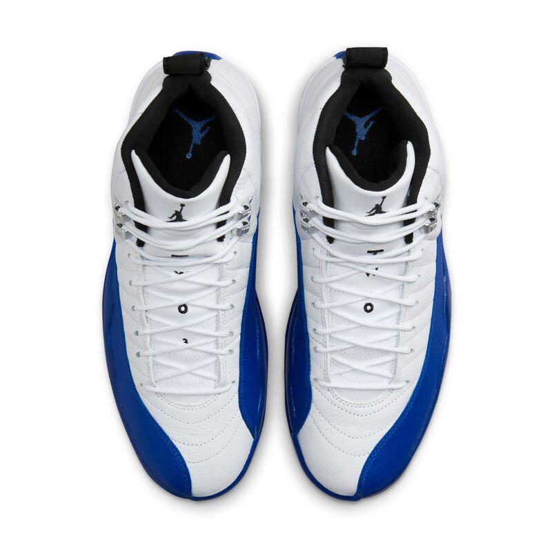 Air Jordan 12 Retro, Blanco/Game Royal/Negro, hi-res