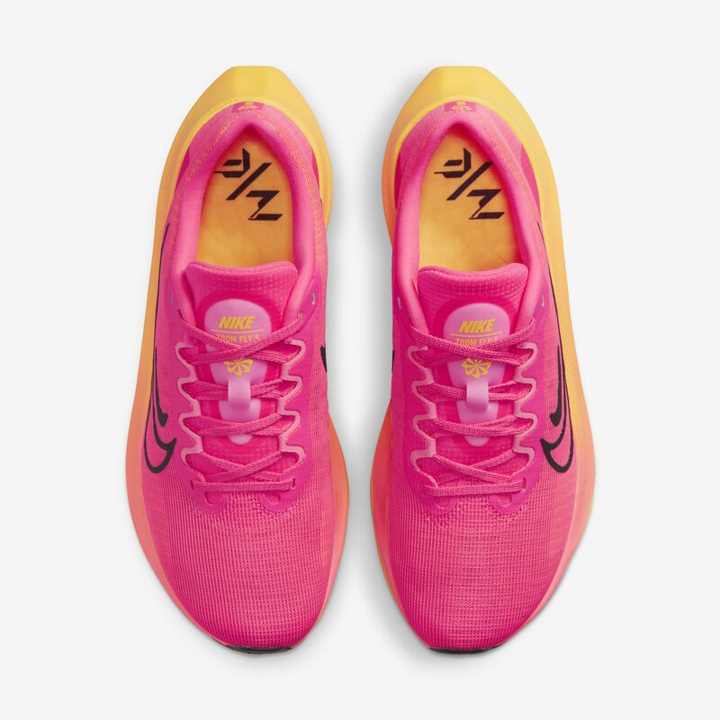 Nike Zoom Fly 5, Hiperrosa/Naranja láser/Negro, hi-res