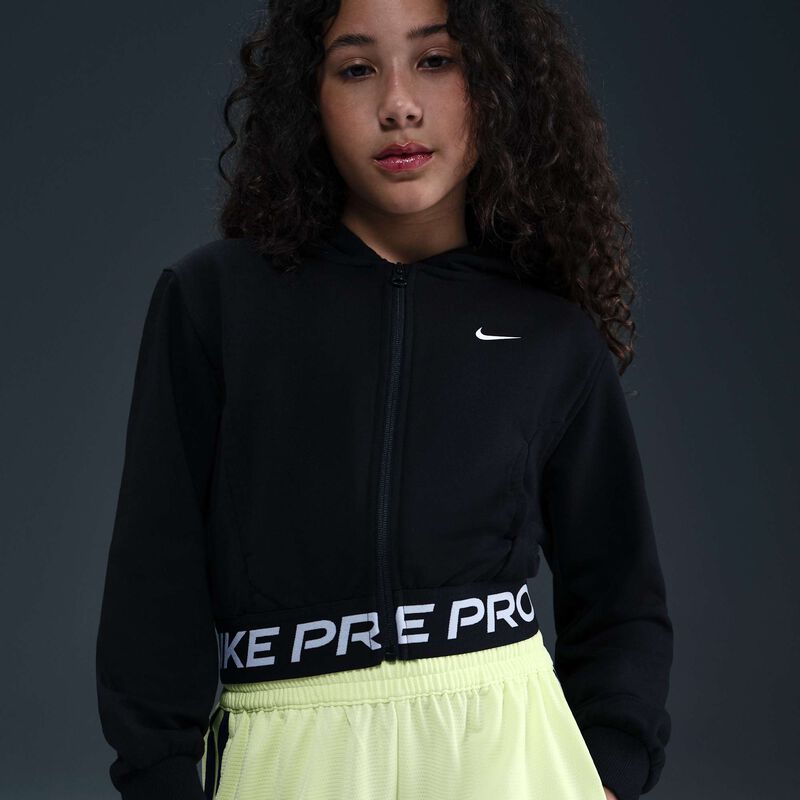 Nike Pro Fleece, Negro/Negro/Negro/Blanco, hi-res