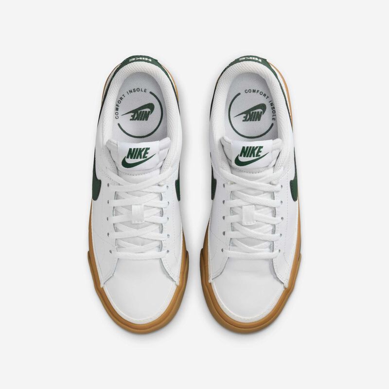 Nike Court Legacy, Blanco/Goma Marrón Claro/Antracita/Abeto, hi-res