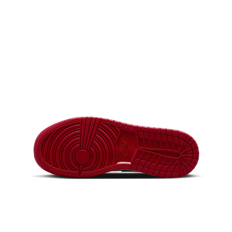 Air Jordan 1 Low, Blanco/Rojo Varsity/Blanco/Negro, hi-res
