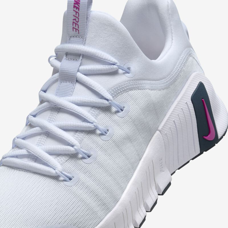Nike Free Metcon 6, Gris Fútbol/Fucsia Intenso-Azul Marino, hi-res