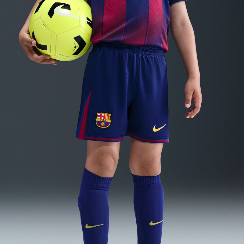 Primera equipación Stadium FC Barcelona 2025/26, Azul Real Profundo/Azul Real Profundo/Rojo Noble/(Oro Del Medio Oeste), hi-res