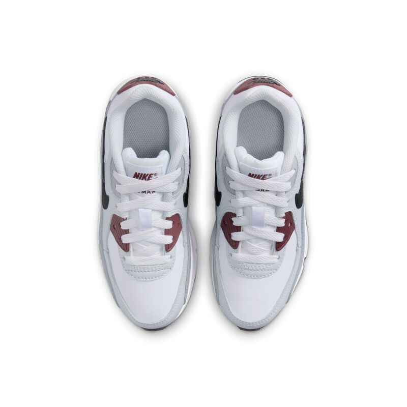 Nike Air Max 90 LTR, Blanco/Negro-Rojo Oscuro-Platino Puro, hi-res