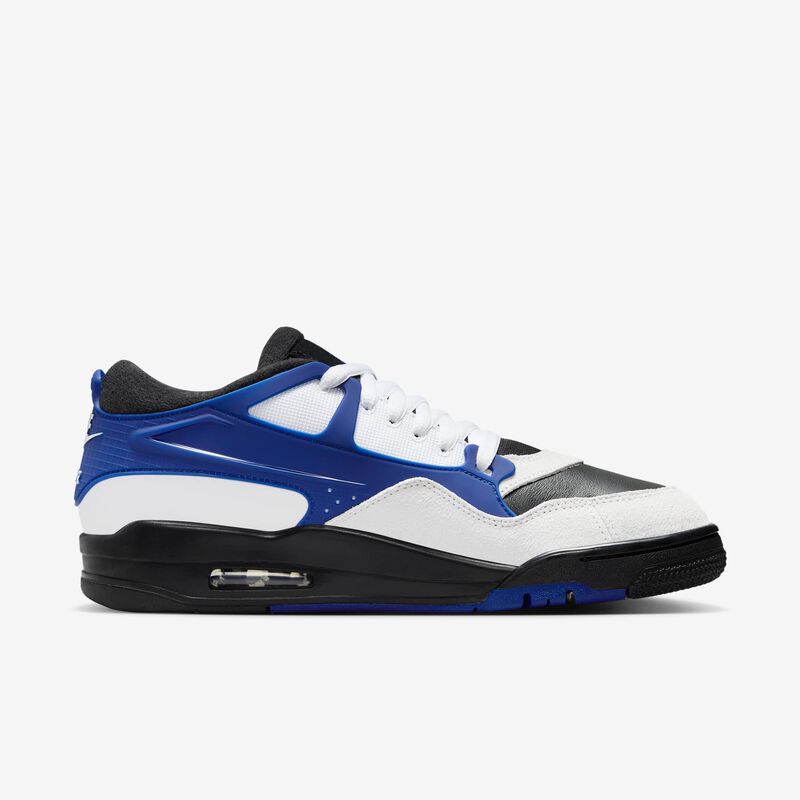 Air Jordan 4 RM, Blanco/Negro/Azul Royal Intenso, hi-res