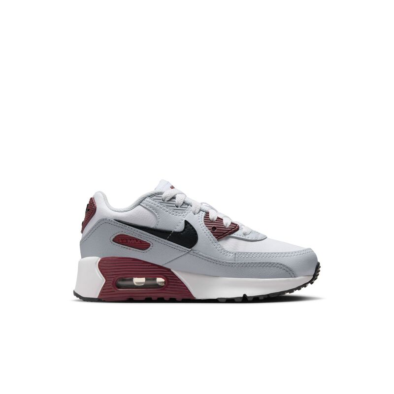 Nike Air Max 90 LTR, Blanco/Negro-Rojo Oscuro-Platino Puro, hi-res
