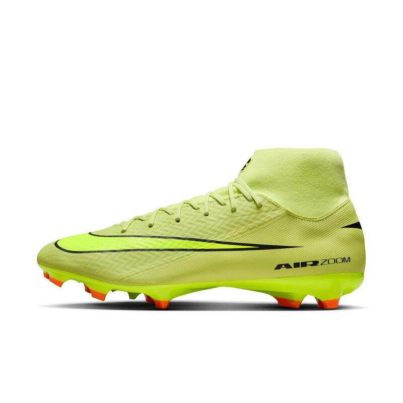 Nike Mercurial Superfly 10 Academy, Limelight/Volt-Hyper Carmesí, hi-res