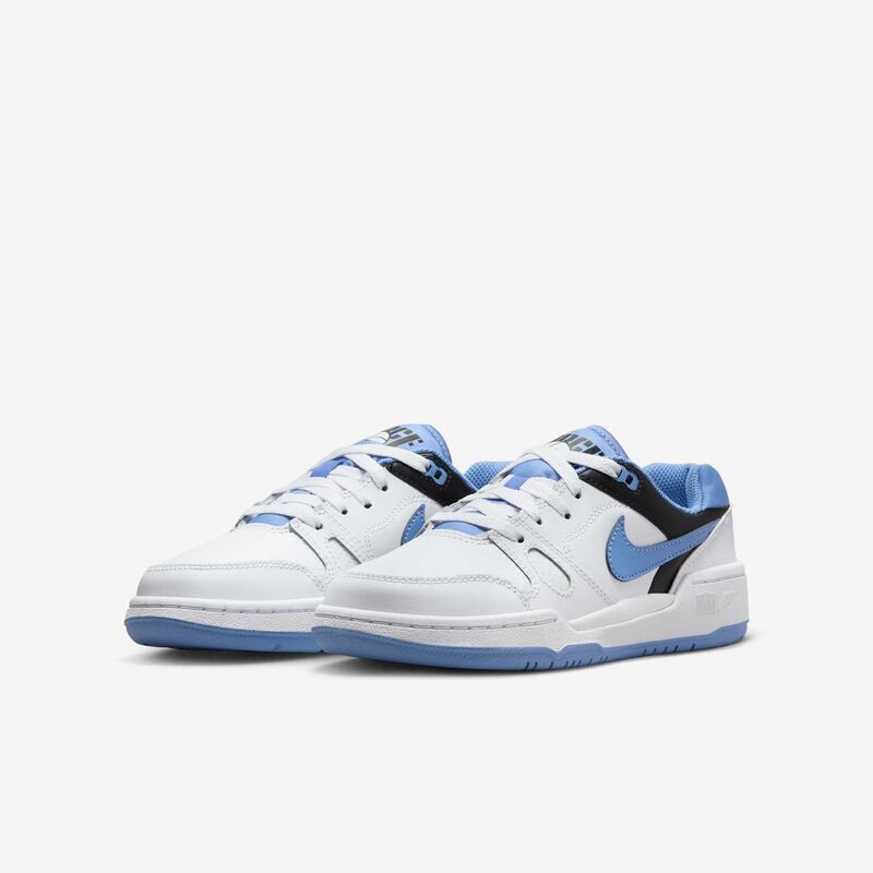 Nike Full Force Low, Blanco/Negro/Polar, hi-res